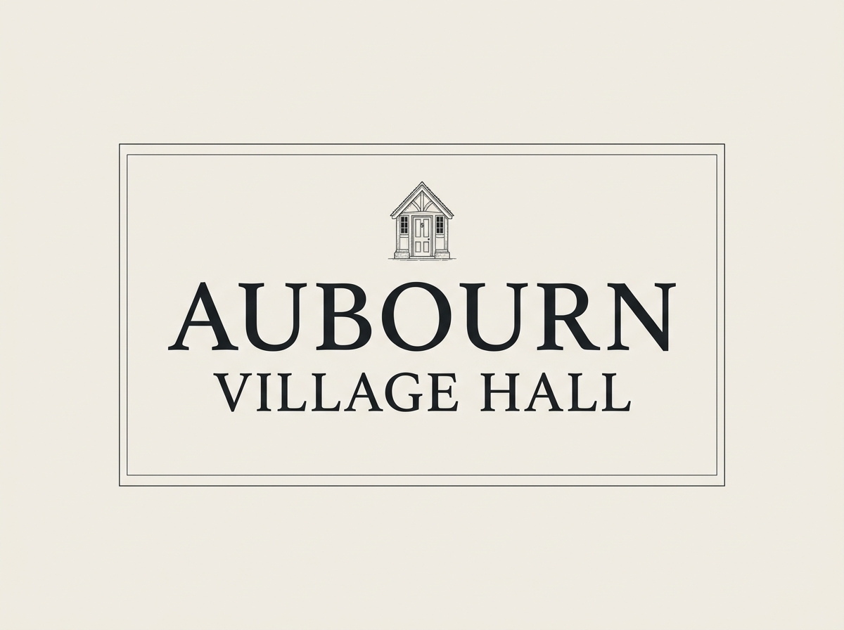 Aubourn Village Hall mark